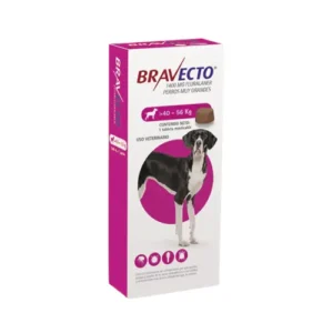 Bravecto 1400mg de 3 meses para perro de 40 a 56 Kg