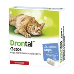 Drontal Gatos Caja por 2 Tabletas