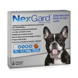 NexGard 4,1 a 10 kg