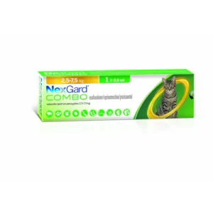 Nexgard Combo pipeta para gato de 2.5kg a 7.5kg