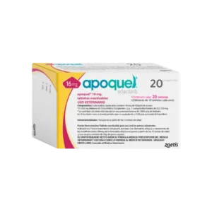 Apoquel 16 mg tabletas masticables 20 tab