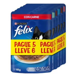 Felix Alimento Húmedo Pague 5 Lleve 6