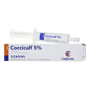 Coccicalf 5% Jeringa x 15 ml