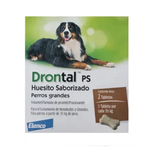 Drontal PS Saborizado Perros Grandes Caja con 2 tabletas