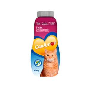 Talco Desodorante CanAmor para Gatos x 100 Gramos