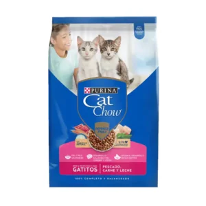 Cat Chow Gatitos Pescado, Carne y Leche