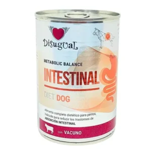 Disugual Intestinal Perro Lata sabor a Res 400 Gramos
