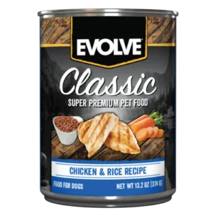 Evolve Classic Chicken & Rice Recipe Lata (Pollo) 374 Gr