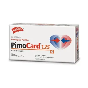 Pimocard 1.25 MG Caja x 20 Tabletas