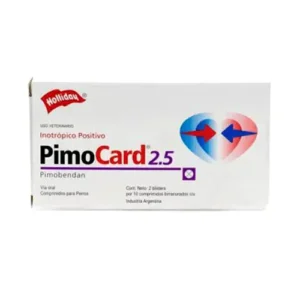 Pimocard 2.5 MG Caja x 20 Tabletas