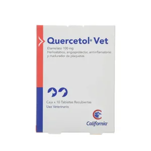 Quercetol 100 mg caja x 10 Tabletas