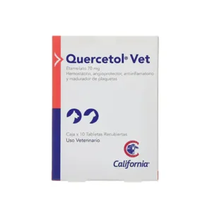 Quercetol 70 mg caja x 10 Tabletas