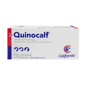 Quinocalf 25 mg sobre x 10 Tabletas