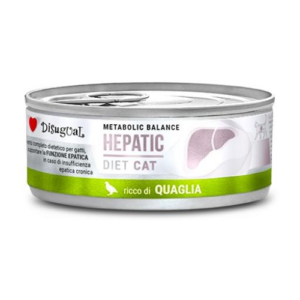 Disugual Hepatic Gato Lata sabor a Codorniz 85 Gramos
