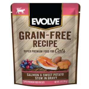 Evolve Cat Pouche Salmon y Patatas Dulces