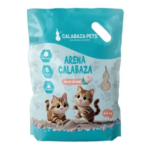 Arena Calabaza Pets Talco De Bebé