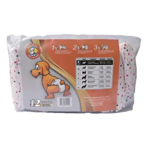 Pañal Para Perros hushpet Talla XXS x 12 Unidades