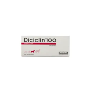 Diciclin (Doxiciclina) 100 Mg Caja x 10 Tabletas