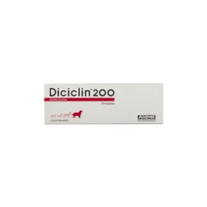 Diciclin (Doxiciclina) 200 Mg Sobre x 10 Tabletas