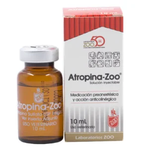 Atropina Inyectable x 10 mL