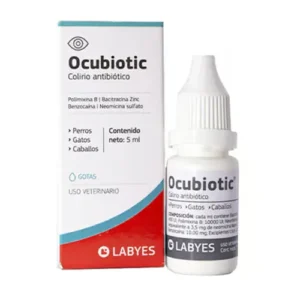 Ocubiotic con Antibiotico Frasco x 5ml