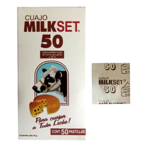 Cuajo Milkset sobre x 2 Tabletas