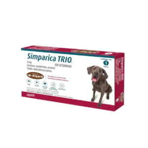 Simparica Trio 40 a 60 Kg Caja 1 tableta