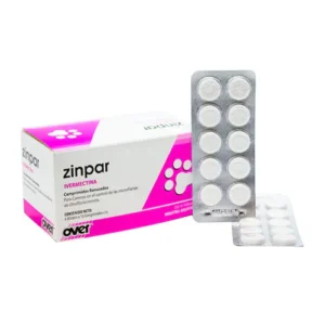 Zinpar 5 Mg sobre x 10 Tabletas