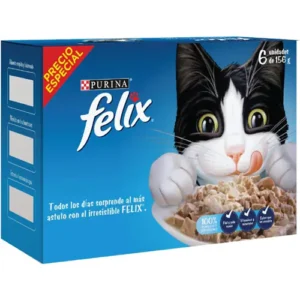 Felix Precio Especial Caja x 6 Latas 156Gr C/U