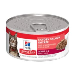 Hills Feline Adult Salmon Lata 5.5oz