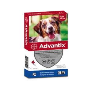 Advantix Perros entre 10 Kg y 25 Kg de peso