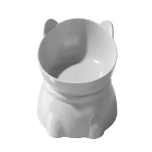 Comedero Para Gato Blanco PC137