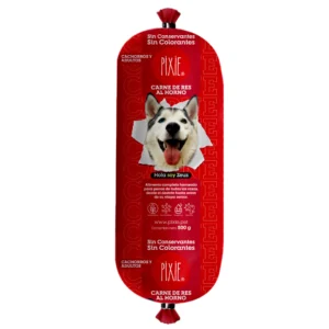 Pixie perros adultos y cachorros de Res al horno 500 Gr