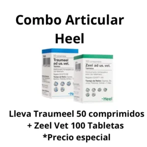 Combo Articular Heel Traumeel 50 tab + Zeel Vet 100 tab