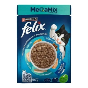 Felix Alimento Humedo Megamix 85 Gr
